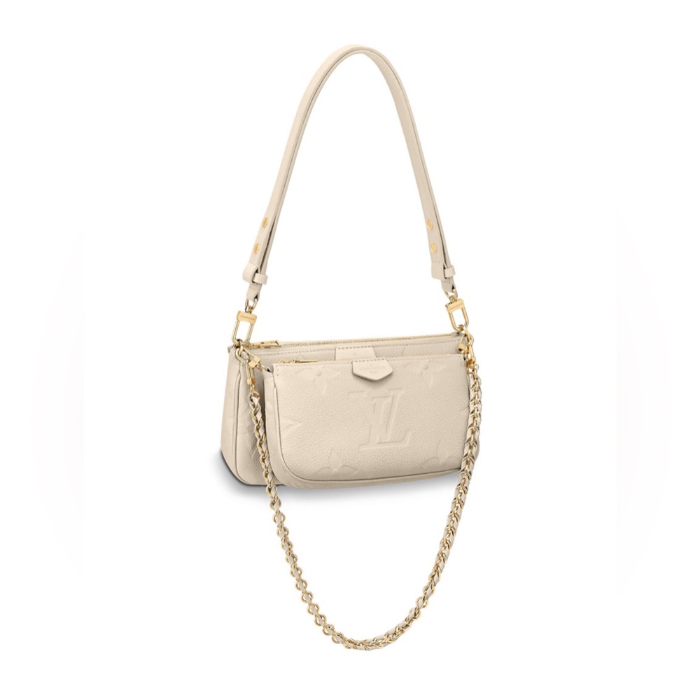 LOUIS VUITTON MULTI POCHETTE ACCESSOIRES MONOGRAM EMPREINTE